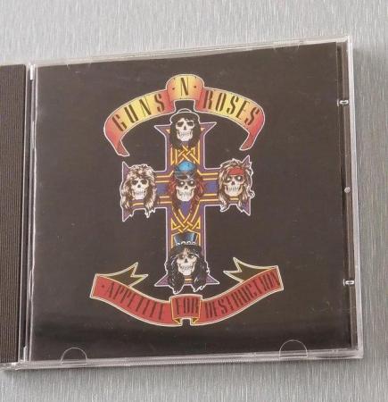 Image 1 of Guns N' Roses single disc Album: Appetite for Destruction.