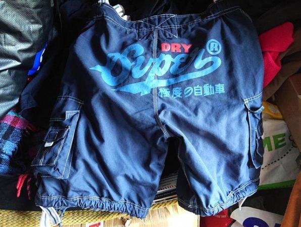 Image 3 of Superdry Swim Shorts Blue / Large