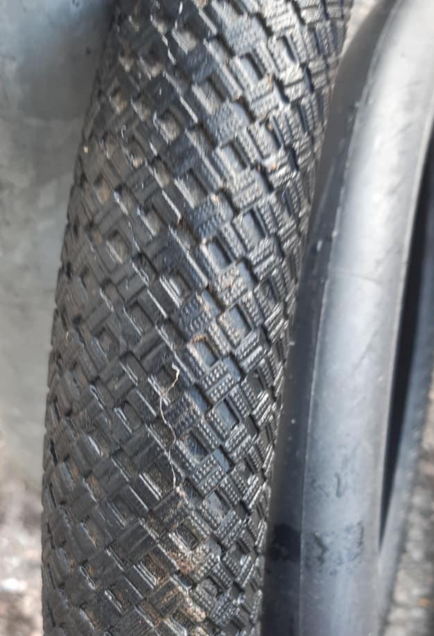 Preview of the first image of 20 inch bike tyre plus tube suit BMX / kids bike.