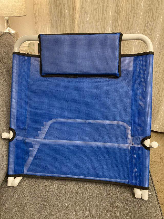 Preview of the first image of Adjustable Bed Back Support For Sale.