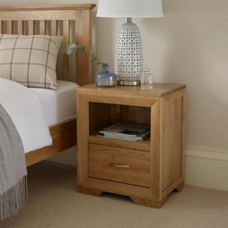 Image 3 of Oak Furniture Land Double Wardrobe (as new)