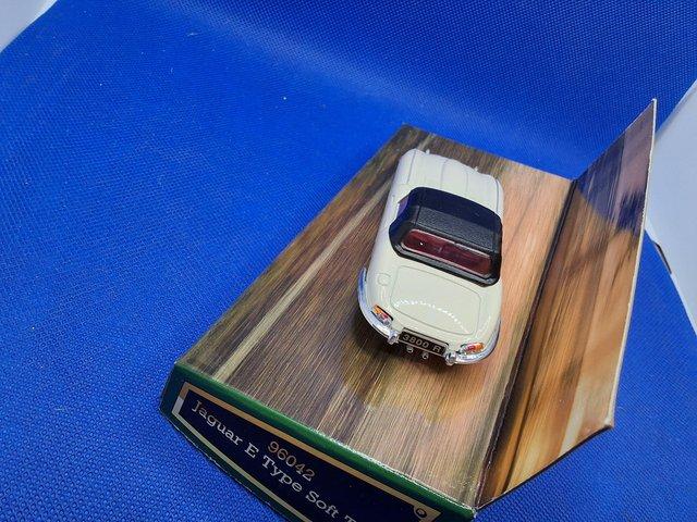 Preview of the first image of Corgi classic Models Jaguar E Type soft top.