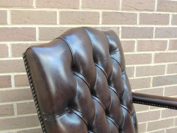 Image 13 of Gainsborough Brown Chesterfield Chair (UK Delivery)