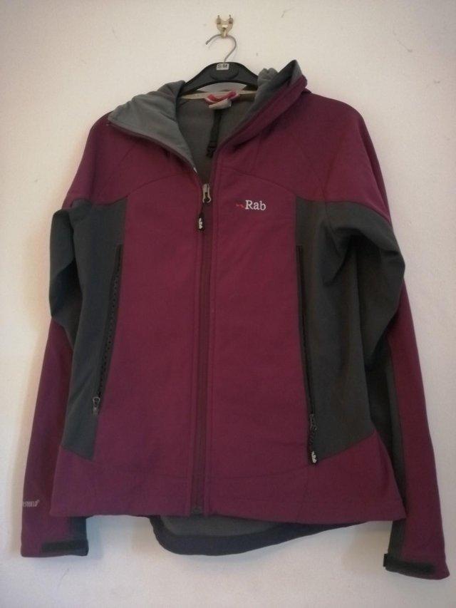 Preview of the first image of Ladies RAB jacket, medium weight, size 10.