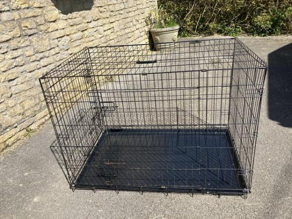 Image 5 of Two dog crates one extra large