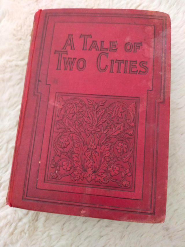 Preview of the first image of Charles Dickens " A Tale of Two Cities" 1903 Edition.
