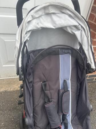 Image 3 of Mothercare Stroller including storage bag