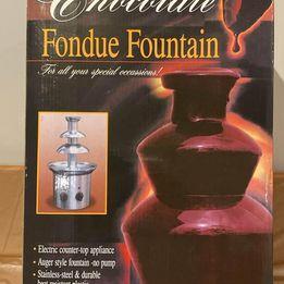 Image 1 of Stainless Steel Chocolate Fondue Fountain