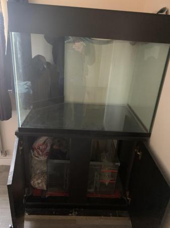 Image 3 of 400 ltr waterfall tank and sump with cabinet