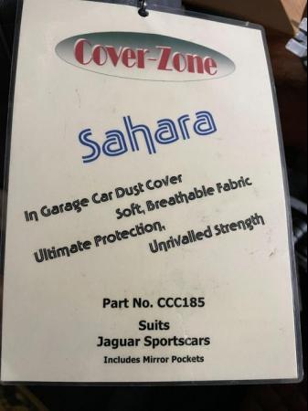 Image 2 of Large, fitted, breathable indoor convertible Jaguar cover