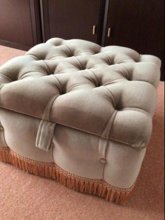 Image 1 of Pouffe and storage box for sale