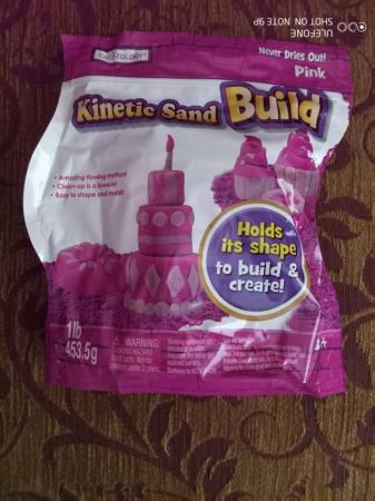 Image 1 of Kinetic Sand Pink 1lb, 453.5 grams BNIP