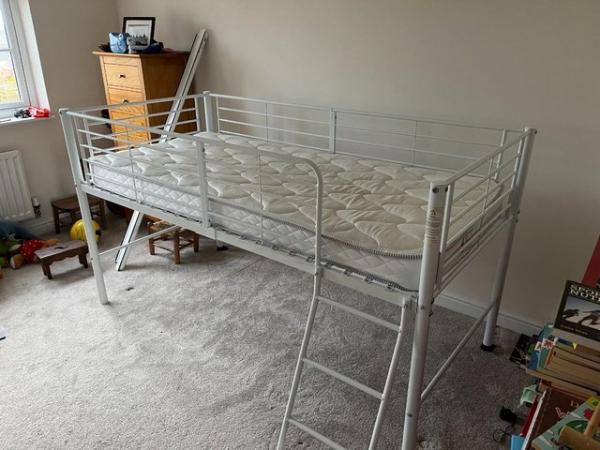 Image 2 of Childrens Single Loft Bunk Bed