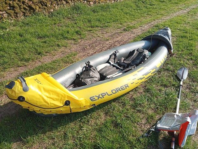 Preview of the first image of Intel explorer 2 seater kayak.