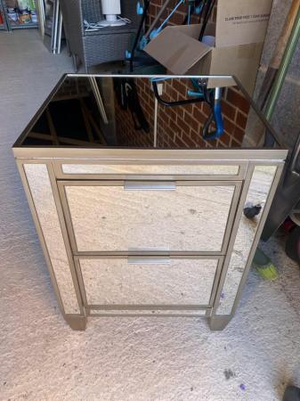 Image 1 of Mirrored chest of drawers