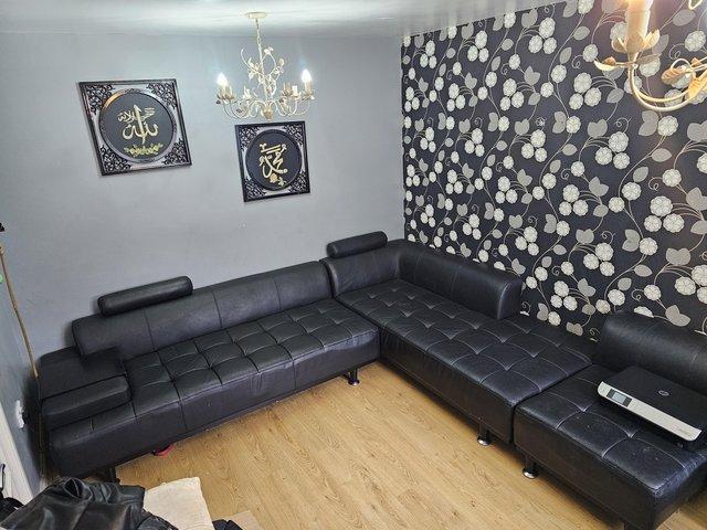 Preview of the first image of Large family corner sofa.