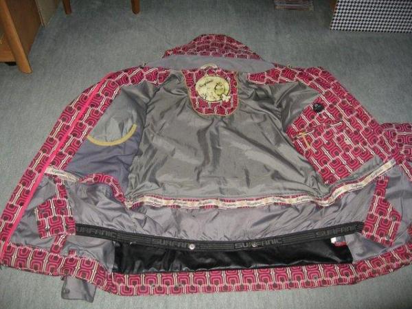 Image 3 of Surfanic Perm Jacket Coat Size Adult Small Pink White and Ve