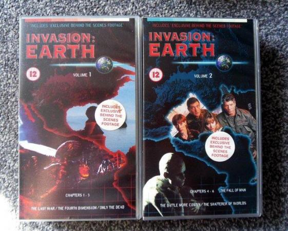 Image 1 of Invasion Earth - Sci-Fi - BBC TV Mini-series - VHS tapes