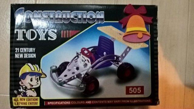 Preview of the first image of Construction Toys 505 Go KartCar - new,unopened.