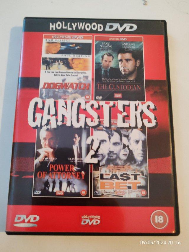 Preview of the first image of 4 gangster movies dvd free postage cheap best seller.