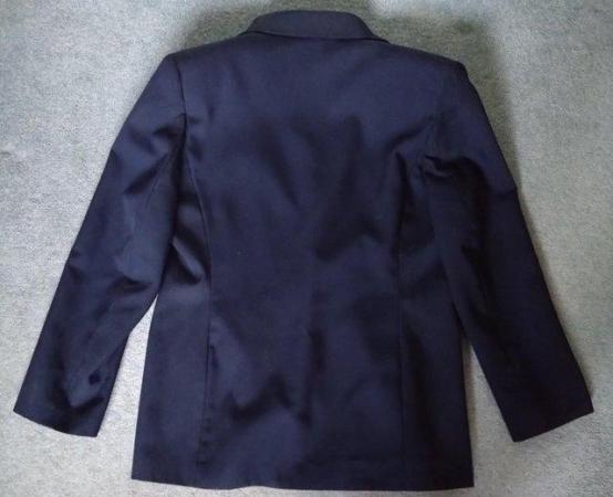 Image 2 of St Michael black women’s double-breasted suit jacket-size 14