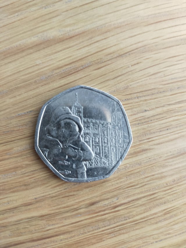 Preview of the first image of 2019 Paddington Bear at The Tower Commemorative Coin.