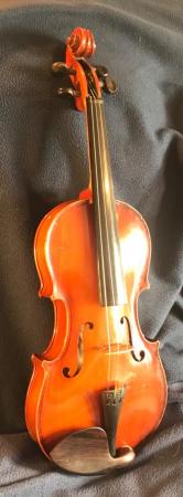 Image 2 of Vintage 1960 3/4 violin by Szegedi. All ready to play
