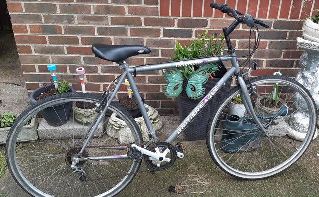 Adult Large frame big wheel bike ride away - £30