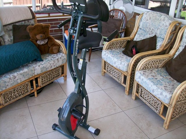 Preview of the first image of ProIron Foldable Exercise Bike.