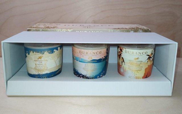 Image 2 of New Set of 3 Scented Durance Candles Collect or Post