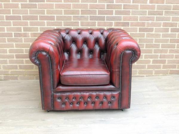Image 1 of Chesterfield Club Armchair Vintage (UK Delivery)