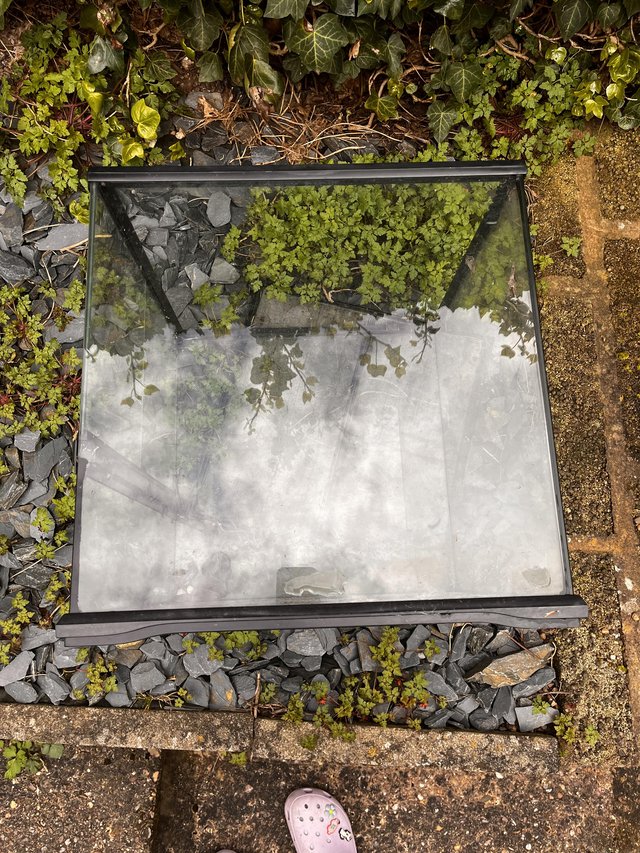 Preview of the first image of Exo Terra Glass Terrarium 45x45x45cm.