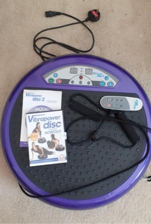 Image 2 of Vibrapower disc2 vibrating excise pad