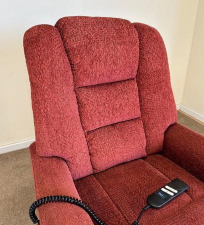 Image 3 of CARECO ELECTRIC RISER RECLINER DUAL MOTOR CHAIR CAN DELIVER