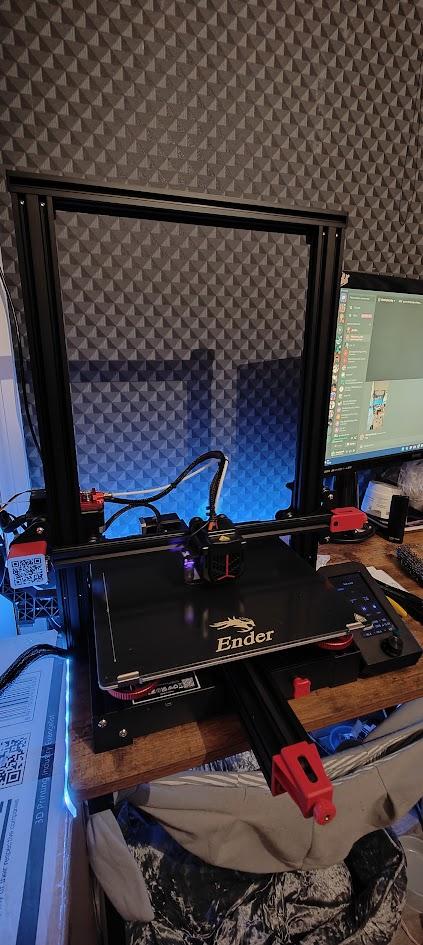 Preview of the first image of Creality Ender 3 Max Neo 3d printer with CR touch.