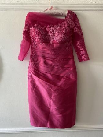 Image 3 of Irresistible by Veromia, Raspberry in colour, size 12