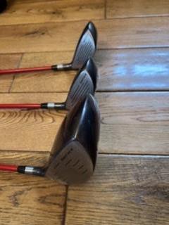 Preview of the first image of Left Handed Golf clubs - set of woods.