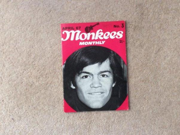 Image 1 of Monkees Monthly No. 3 April 1967 Magazine