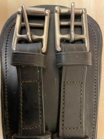 Image 3 of Dressage girth 26” Rhinegold black new
