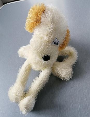 Image 3 of Richard Lang Crazy Dog Soft Toy. Full Height 13" (33cm).