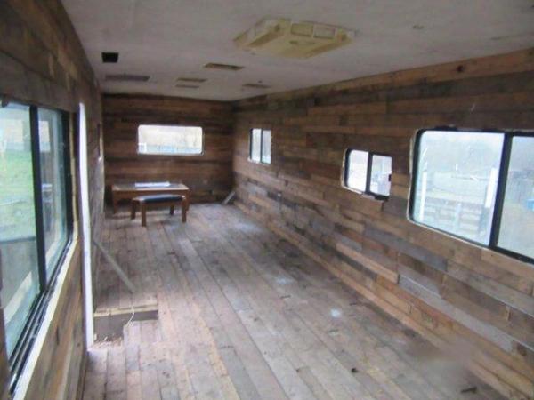 Image 1 of massive american campervan converted to quirky cabin