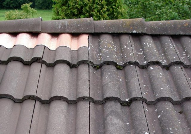 Image 7 of Copper roof cleaning anti moss tape 15cm x 5m get rid of mos