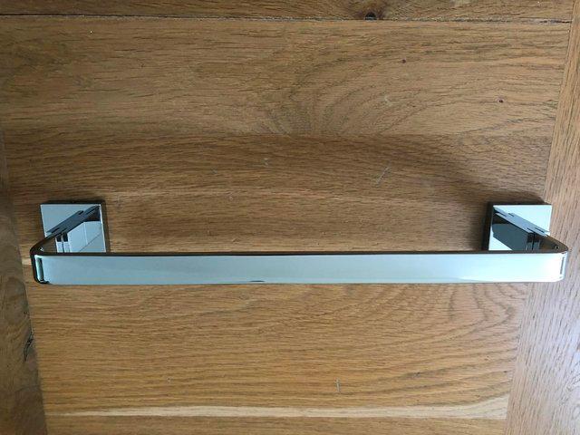 Preview of the first image of Chrome Towel Rail (Crosswater Zeya 30cm long).
