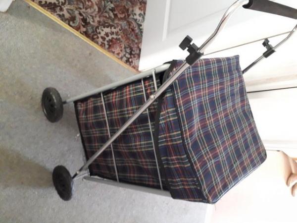 Image 2 of Shopping Trolley Four wheeled As New Used once