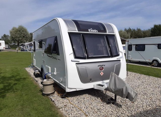 Preview of the first image of Elddis Affinity 482 touring caravan.