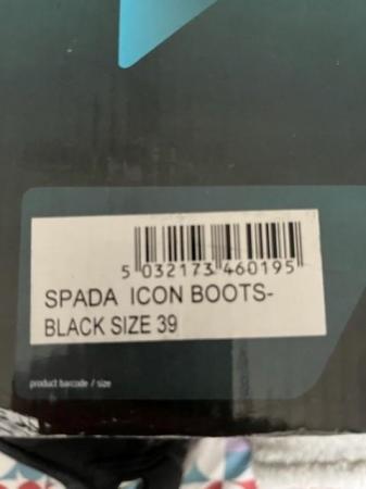 Image 2 of Motorcycle Ladies Spada Icon Ankle Boots Size 39