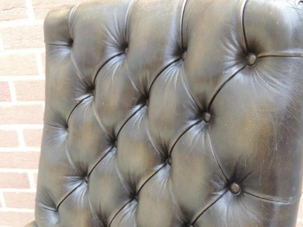 Image 14 of Vintage Directors Chesterfield High Back Chair (UK Delivery)