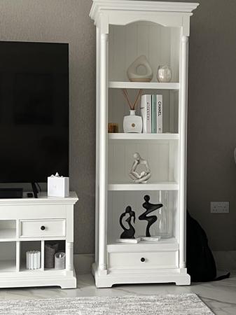Image 3 of White Wood Cabinet RRP £849