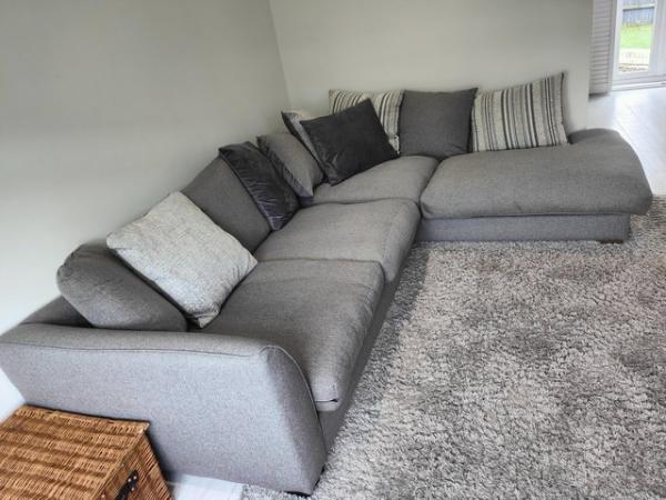 Image 2 of 18 months old dfs corner sofa