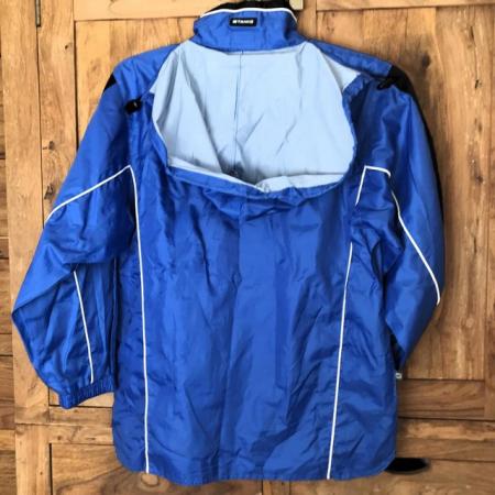 Image 3 of Unused Stanno blue hooded jacket. PS Boys FC. Can post.
